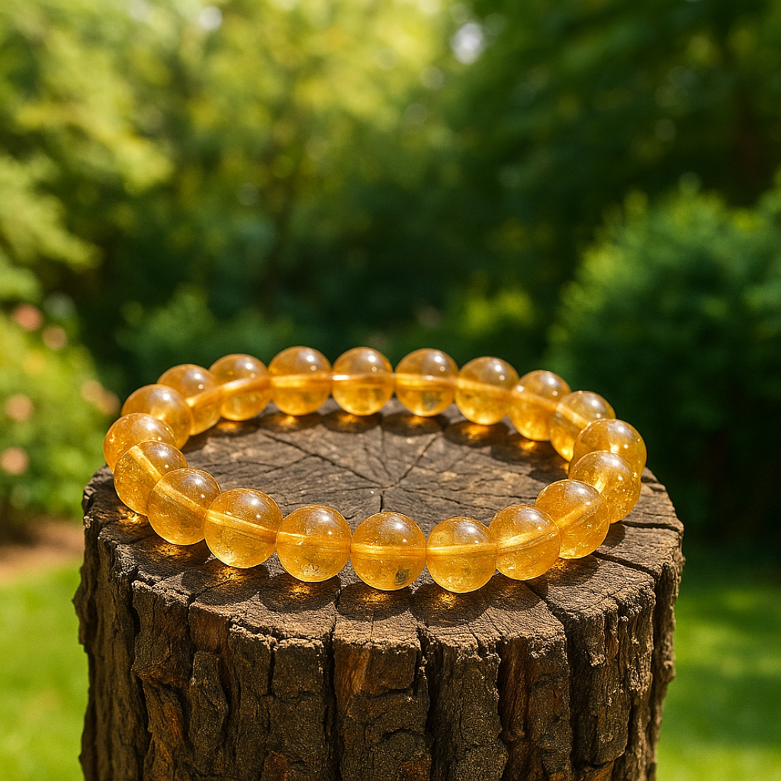 Sun Wealth – Citrine Bracelet
