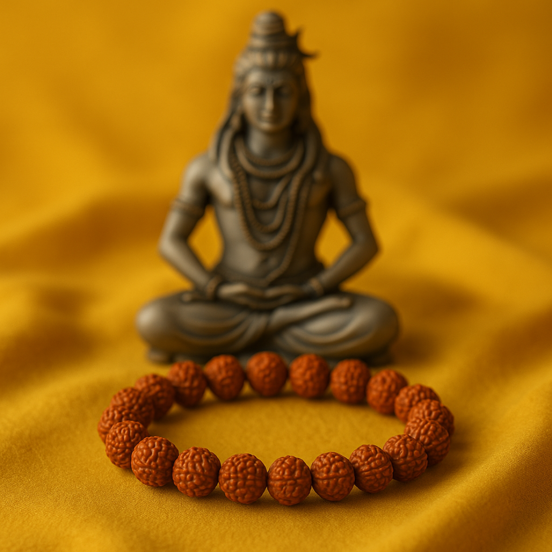 Sacred Harmony – Rudraksh Bracelet