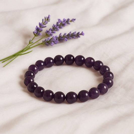 Celestial Calm – Amethyst Bracelet