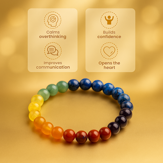 Rainbow Energy – Real 7 Chakra Bracelet