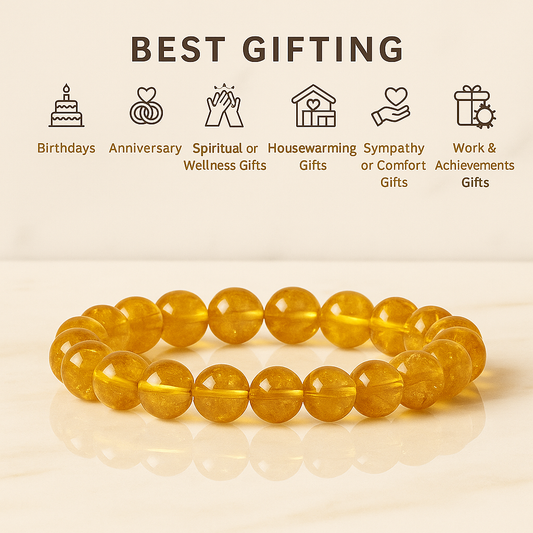 Sun Wealth – Citrine Bracelet