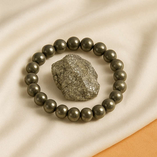 Golden Fortune – Pyrite Stone × Bracelet
