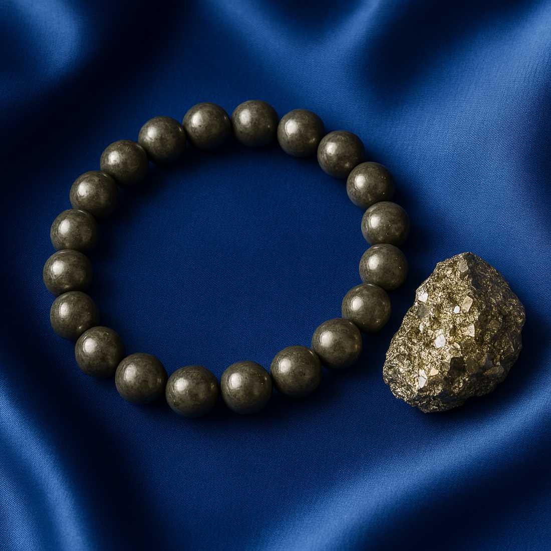 Golden Fortune – Pyrite Stone × Bracelet
