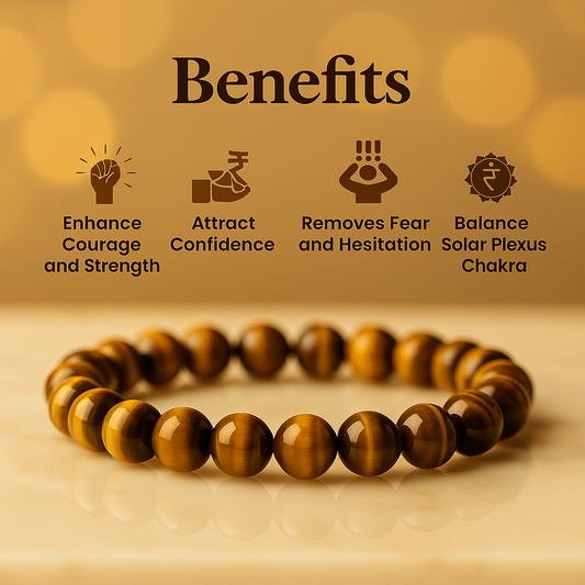 Courage Stone – Tiger Eye Bracelet