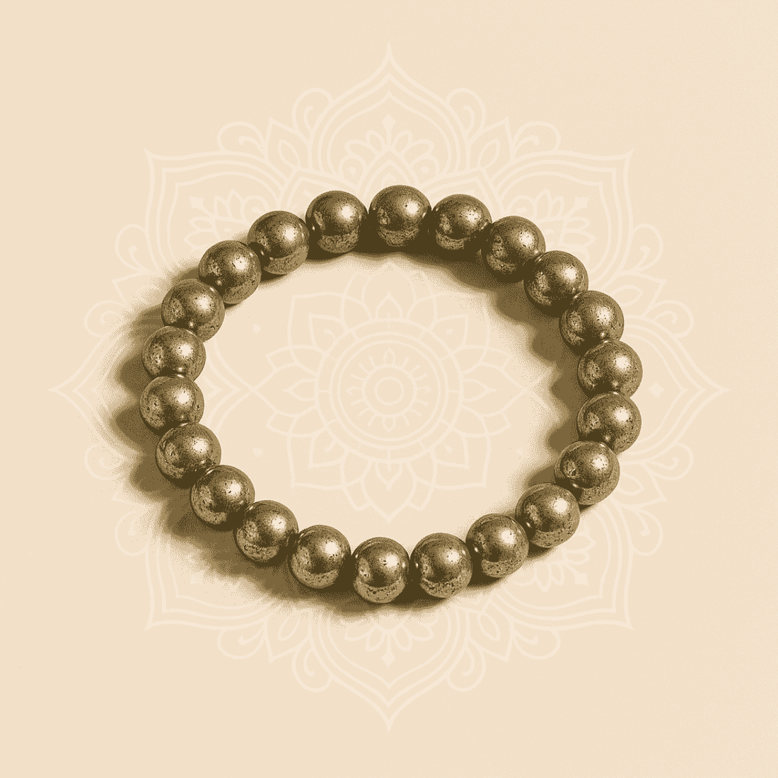 Golden Shield – Pyrite Bracelet