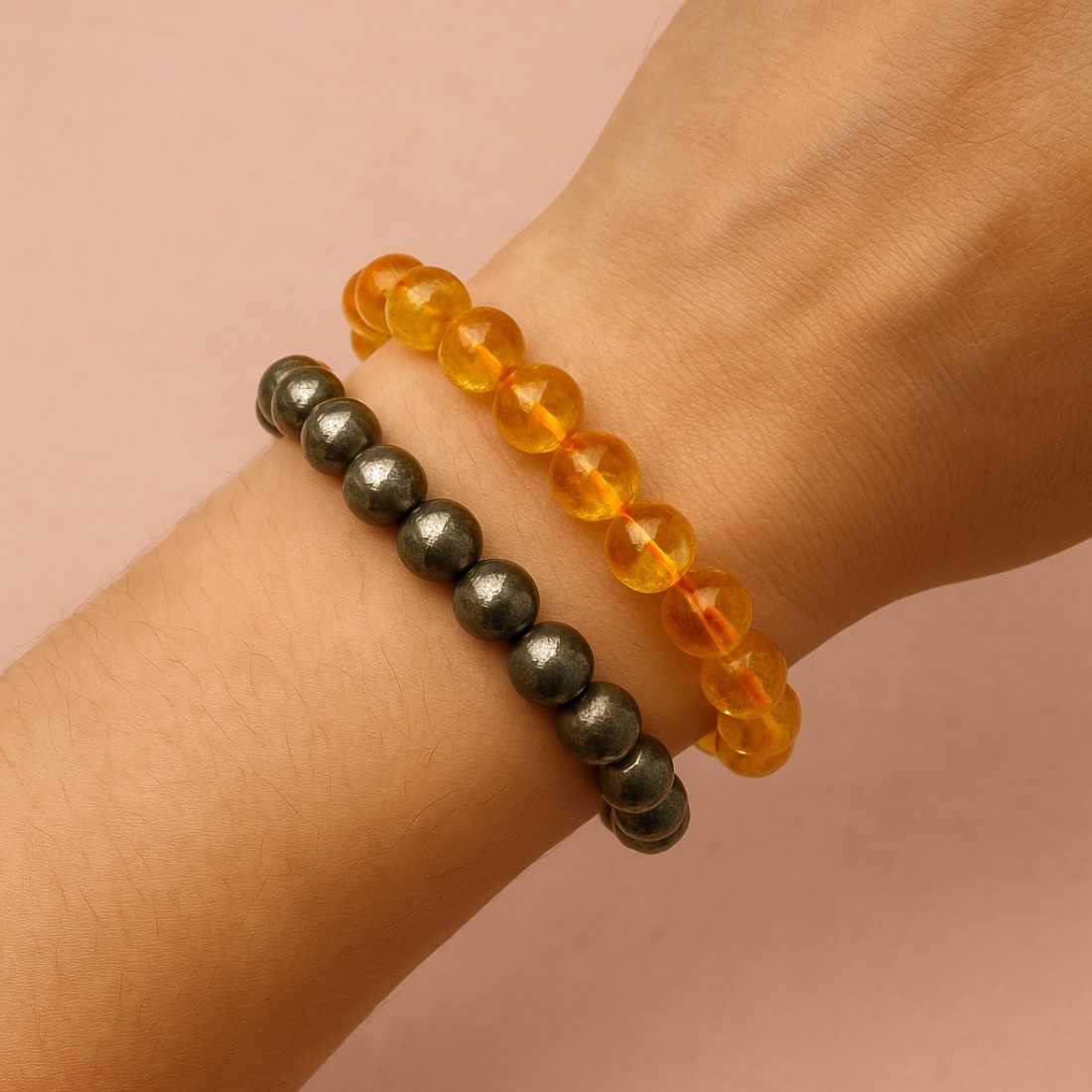 Prosperity Magnet – Pyrite × Citrine”