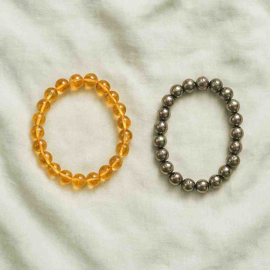 Prosperity Magnet – Pyrite × Citrine”