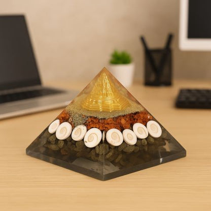 Fortune Flow – Lakshmi Yantra Pyramid