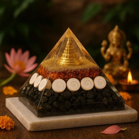 Fortune Flow – Lakshmi Yantra Pyramid