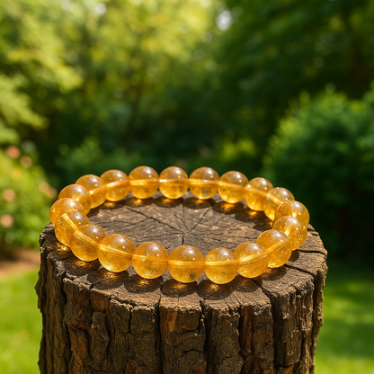 Sun Wealth – Citrine Bracelet