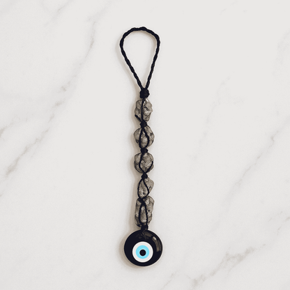 Golden Guardian – Pyrite Evil Eye Hanger