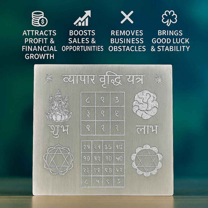 “Business Growth Selenite Activation Plate”