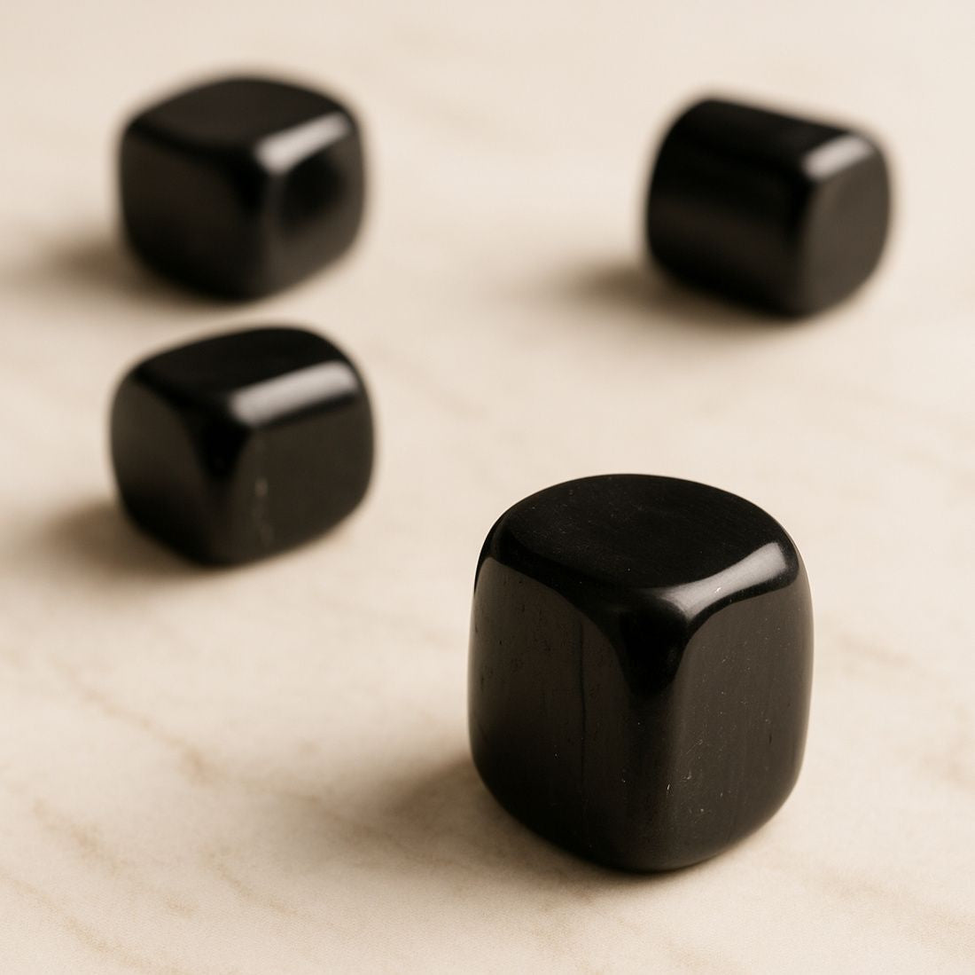 Fearless Shield – Black Tourmaline Protection Tumbles”