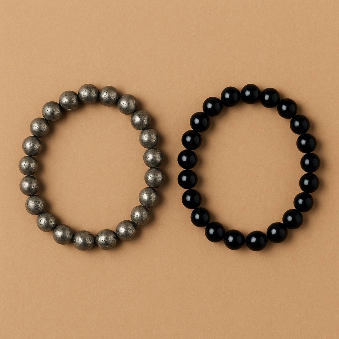 Business Shield – Pyrite × Black Tourmaline