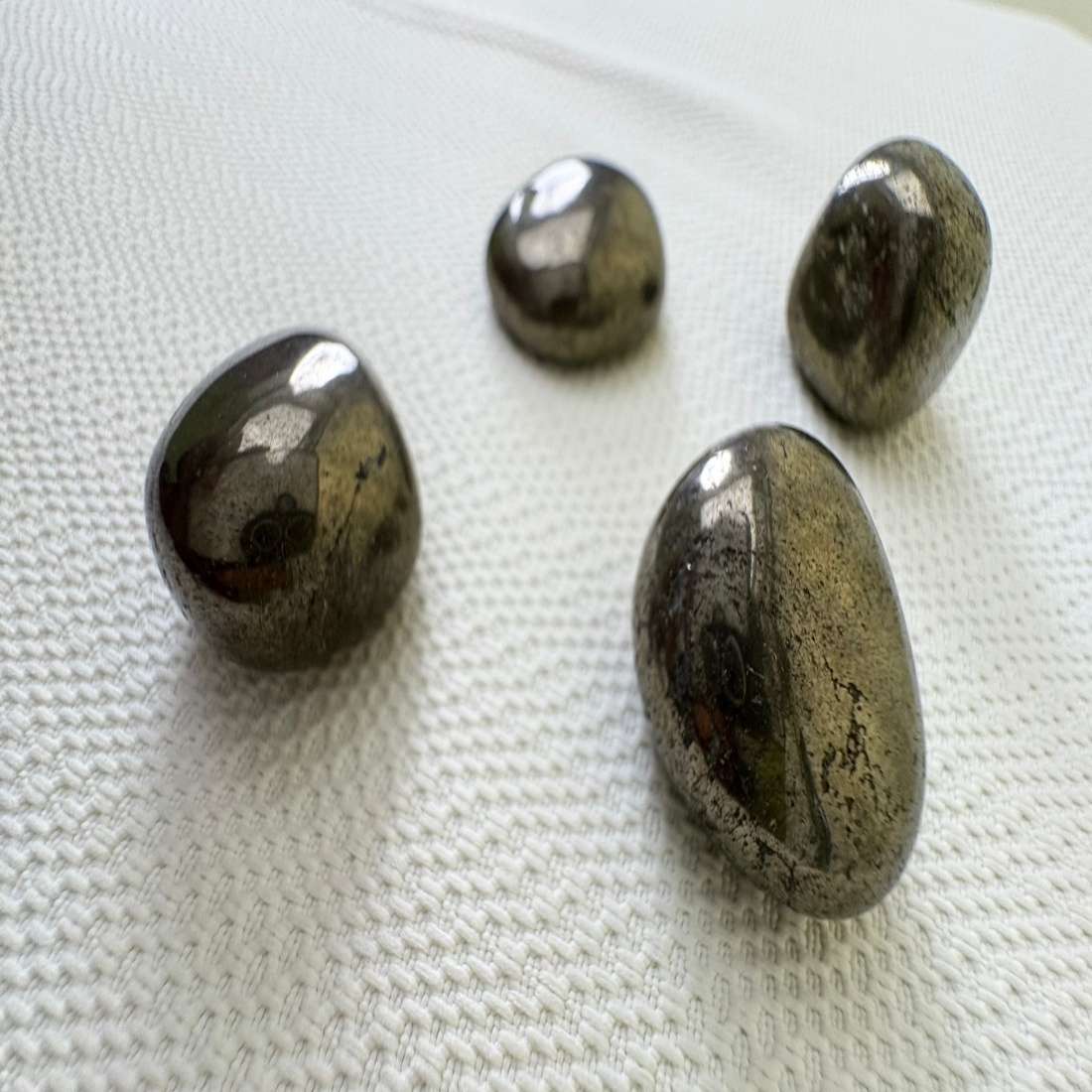 Golden Pyrite Prosperity Tumbles