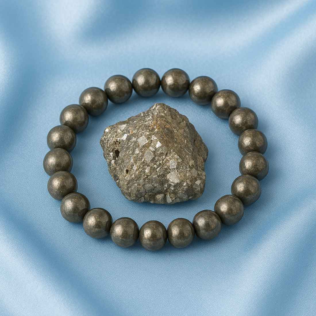 Golden Fortune – Pyrite Stone × Bracelet