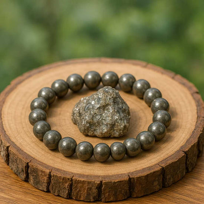 Golden Fortune – Pyrite Stone × Bracelet