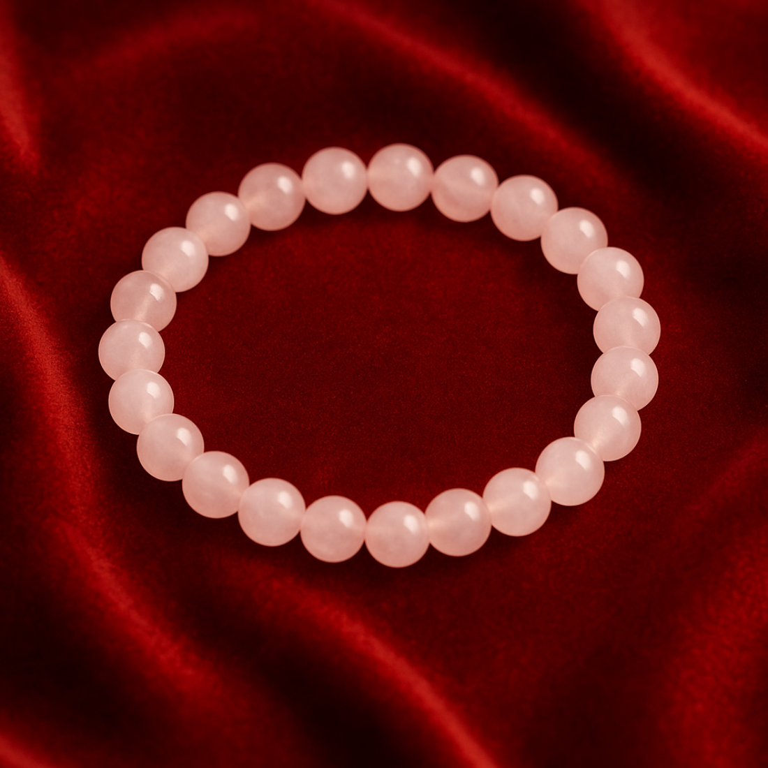 Heart Glow – Rose Quartz Bracelet