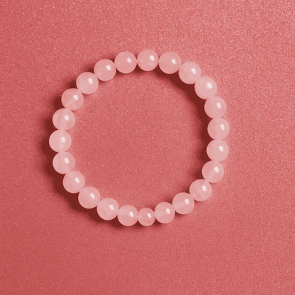Heart Glow – Rose Quartz Bracelet