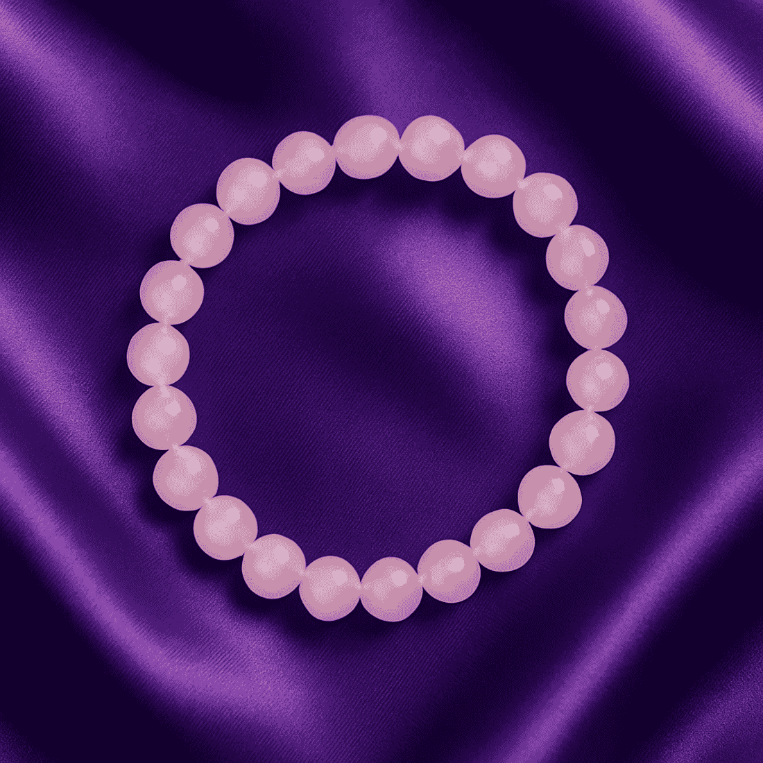 Heart Glow – Rose Quartz Bracelet