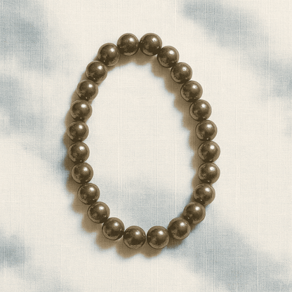Golden Shield – Pyrite Bracelet