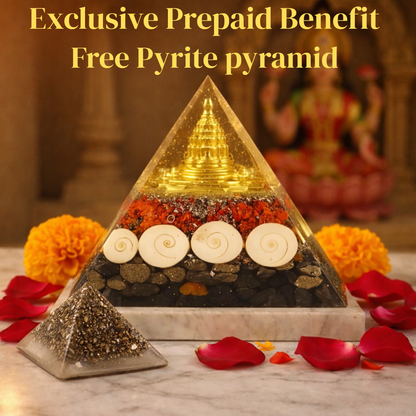 Fortune Flow – Lakshmi Yantra Pyramid